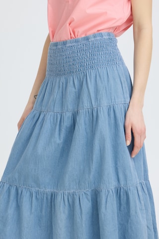 Pulz Skirt 'PZJILL' in Blue