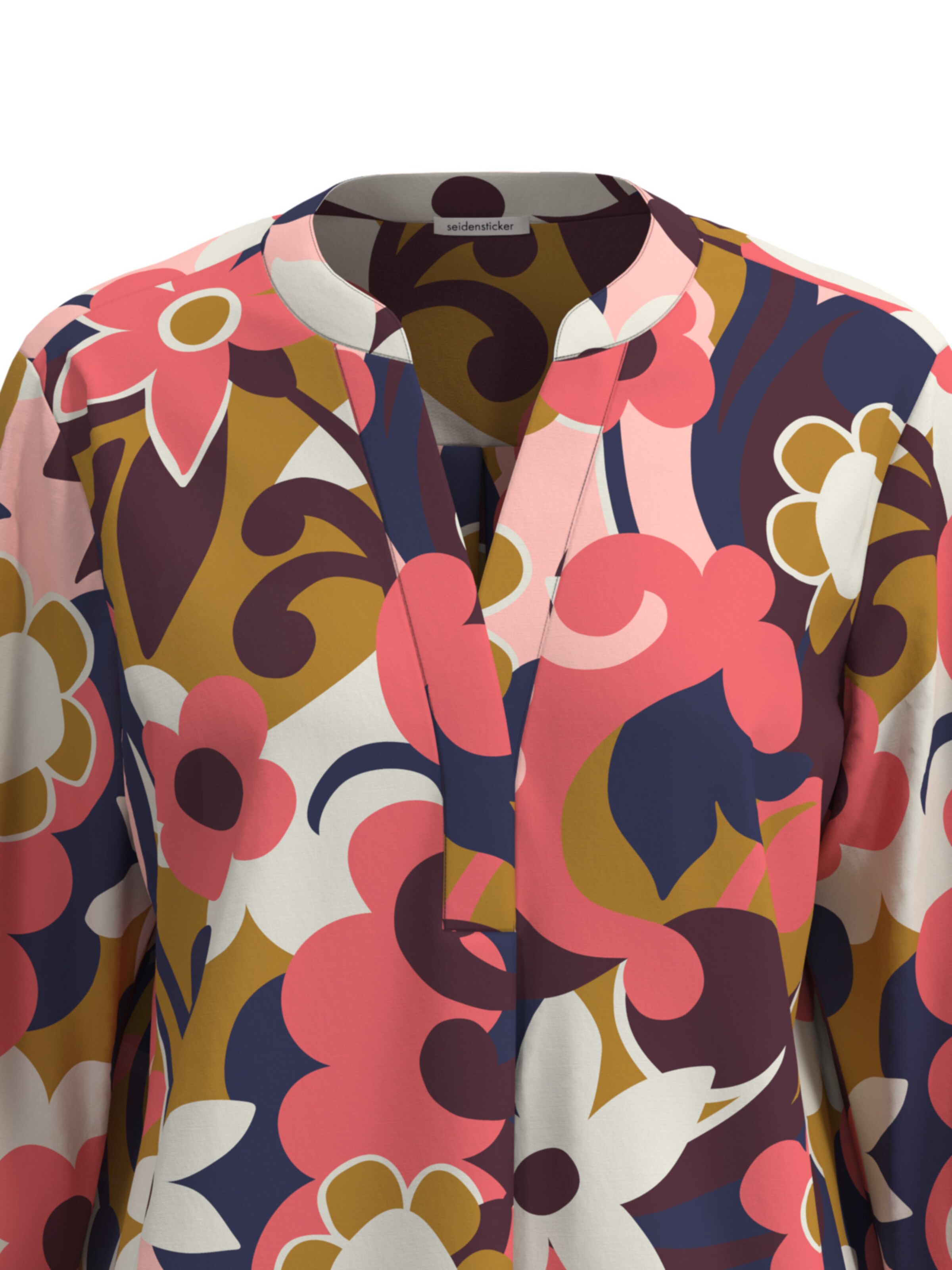 SEIDENSTICKER Blouse 'Schwarze Rose' in Mixed colours