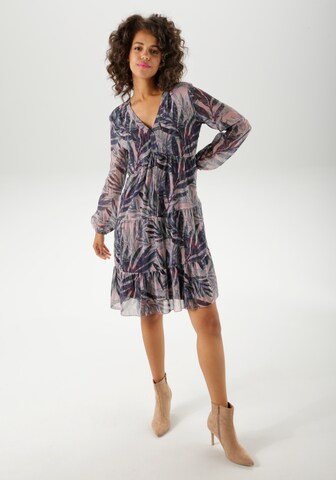 Aniston CASUAL Dress in Purple: front