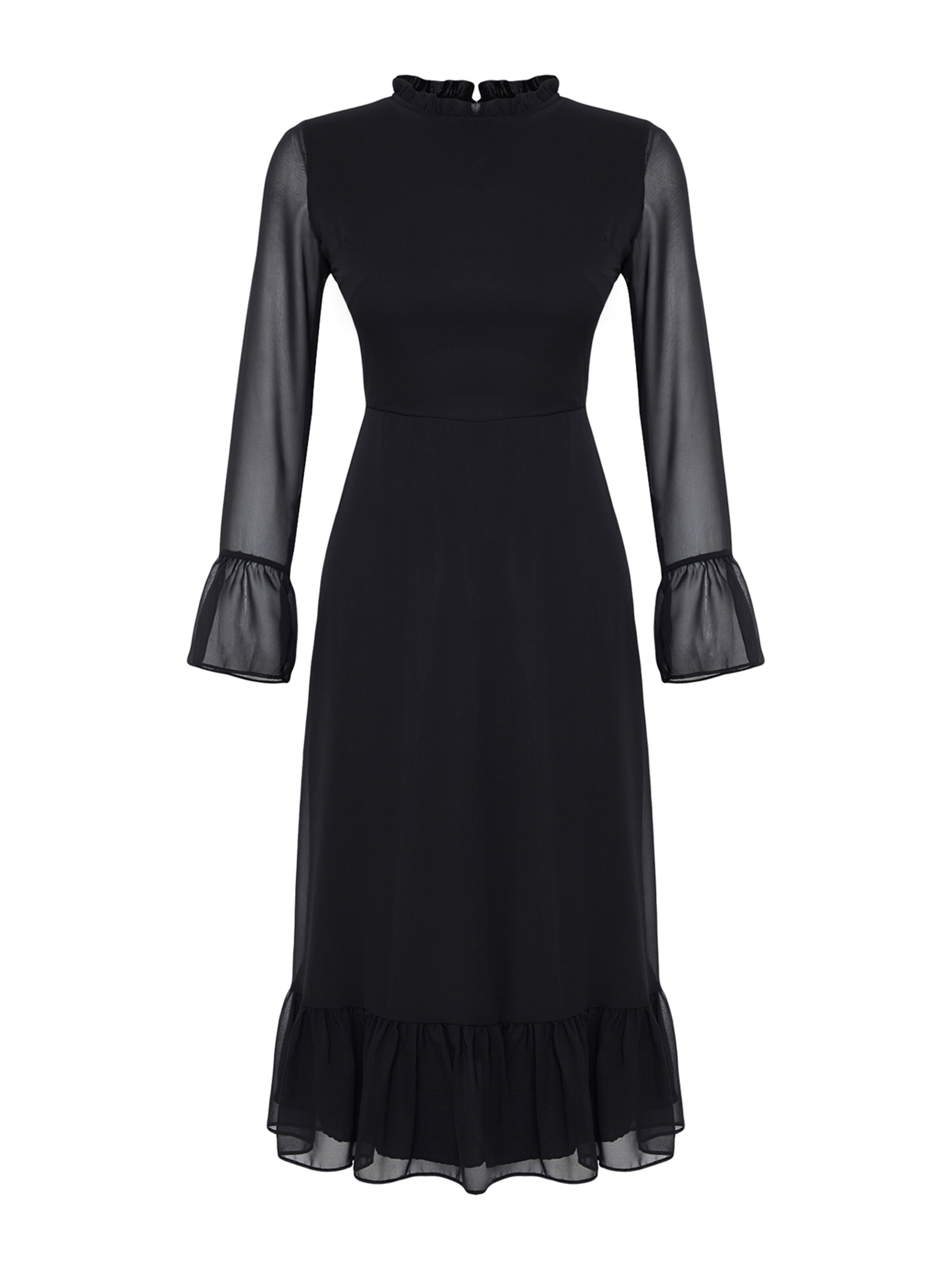 Trendyol Sukienka w kolorze czarny: przód