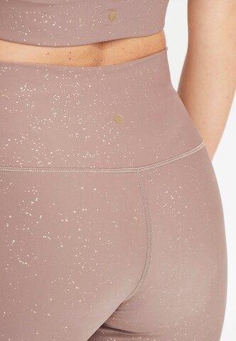 Athlecia Regular Tights 'Thinky' in Beige
