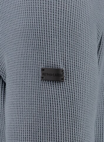 Key Largo - Pullover 'STEFANO' em azul