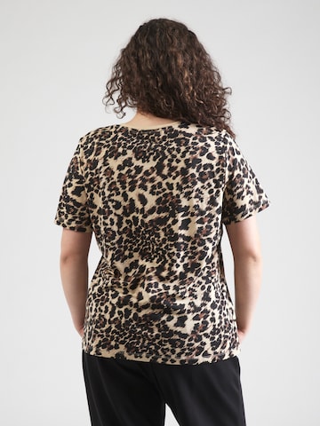 ONLY Carmakoma Shirt 'CARLULU' in Beige