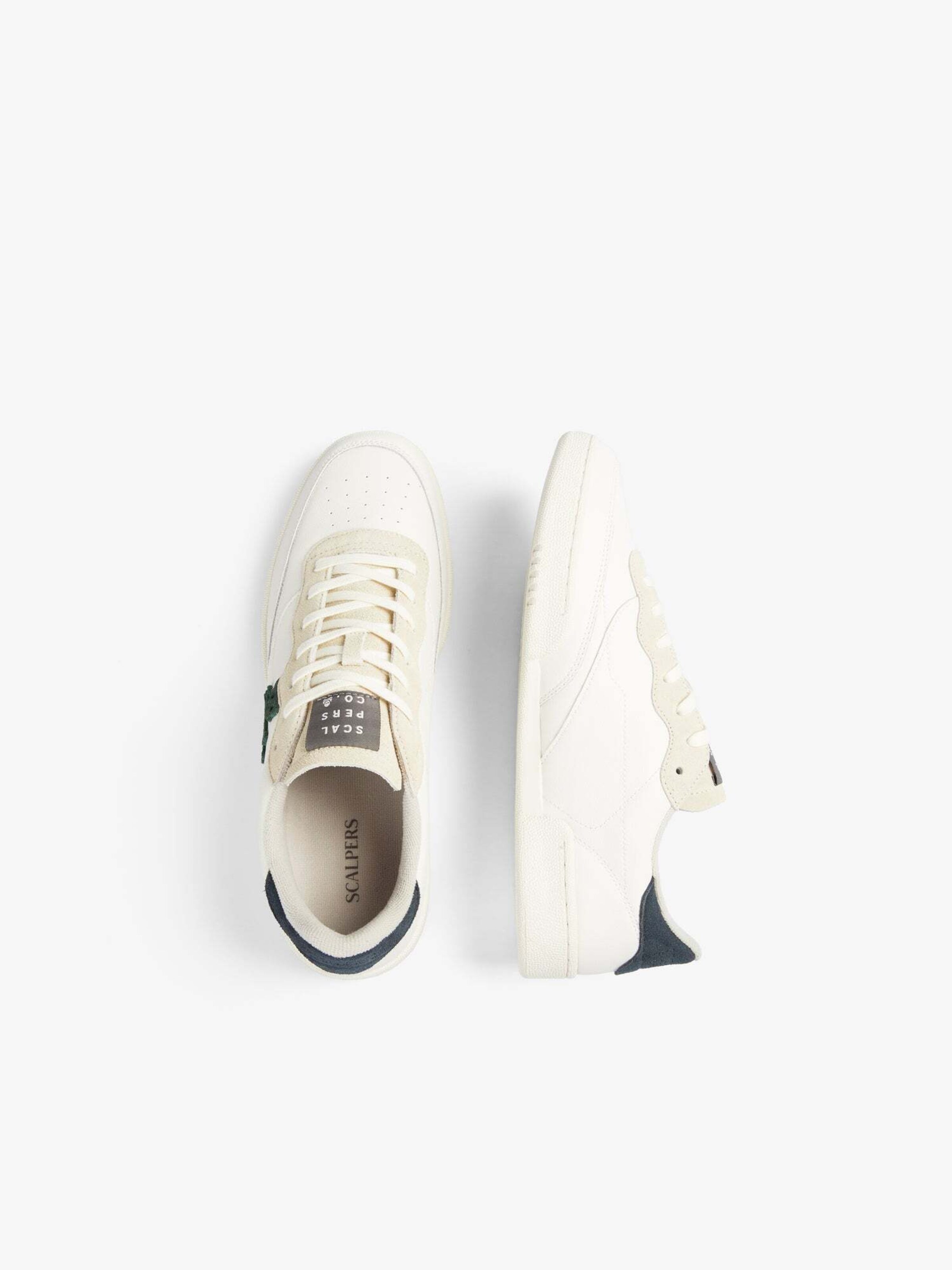 Scalpers Matalavartiset tennarit 'Ford' värissä vihreä