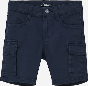 s.Oliver Pants in Blue: front