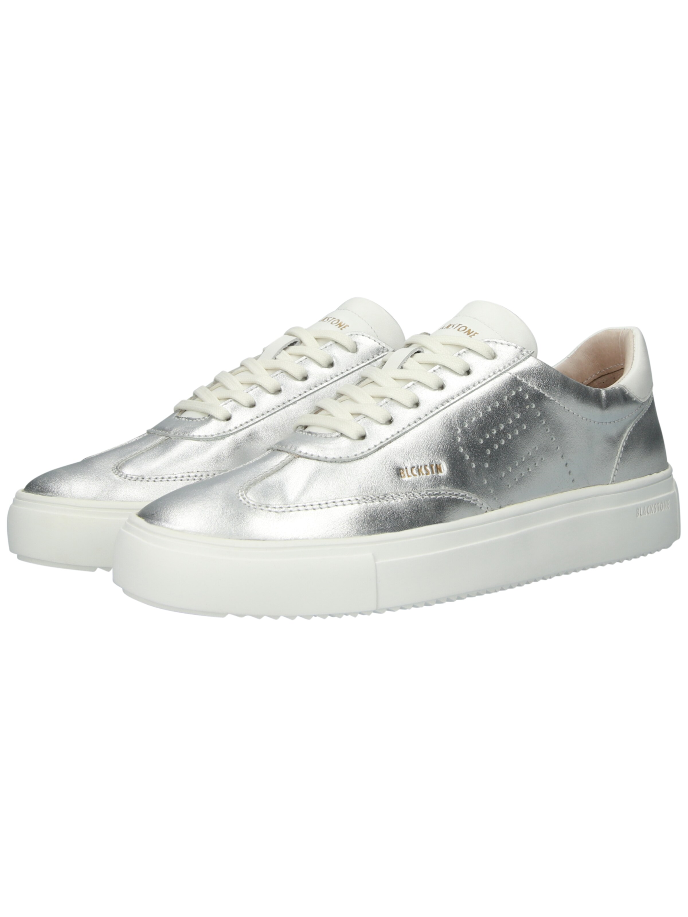 BLACKSTONE Sneakers laag 'Slate Harper Dl272' in Zilver