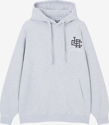 Pull&Bear Sweatshirt in Grijs: voorkant