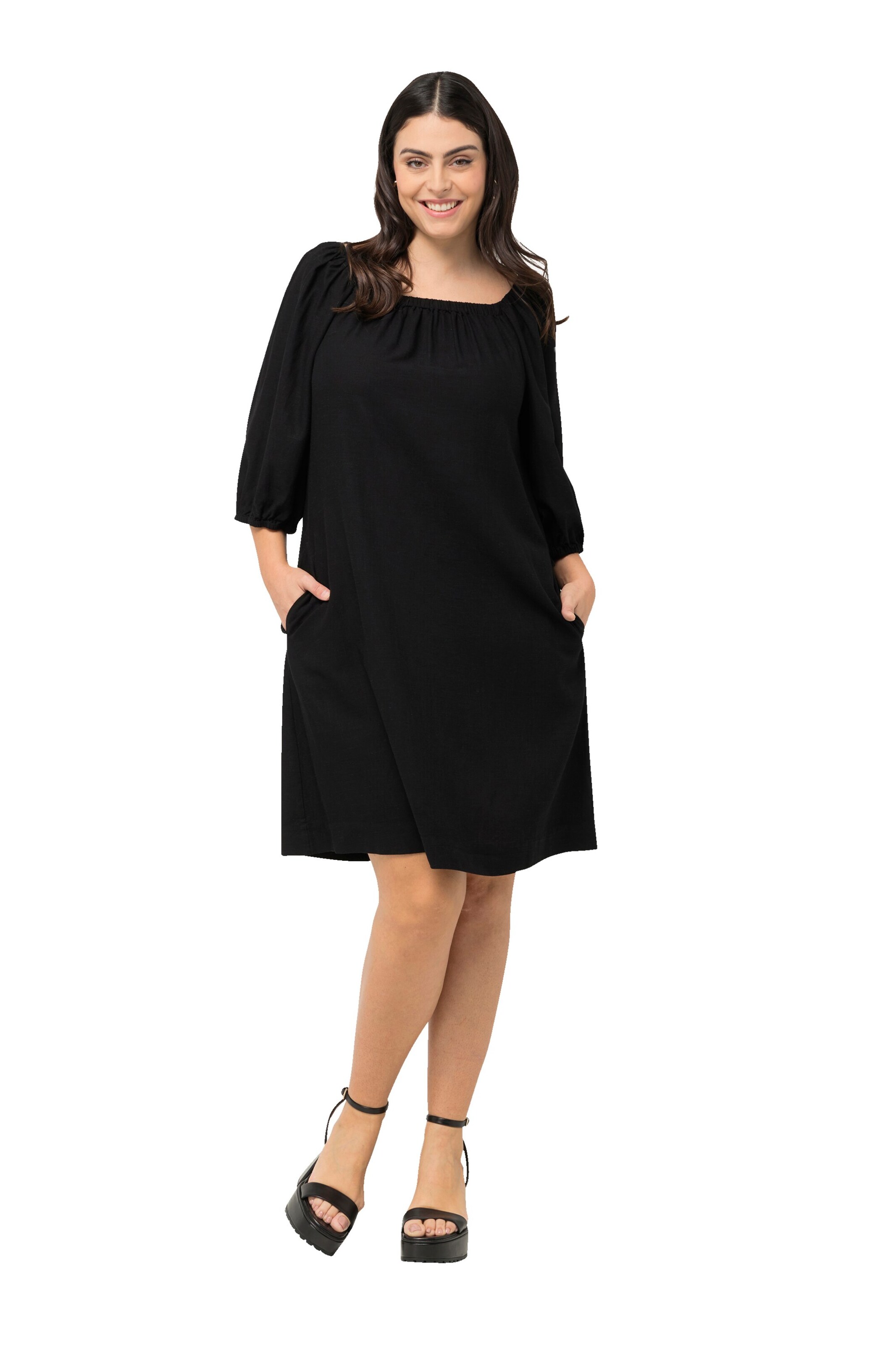 Ulla Popken Kleid in Schwarz