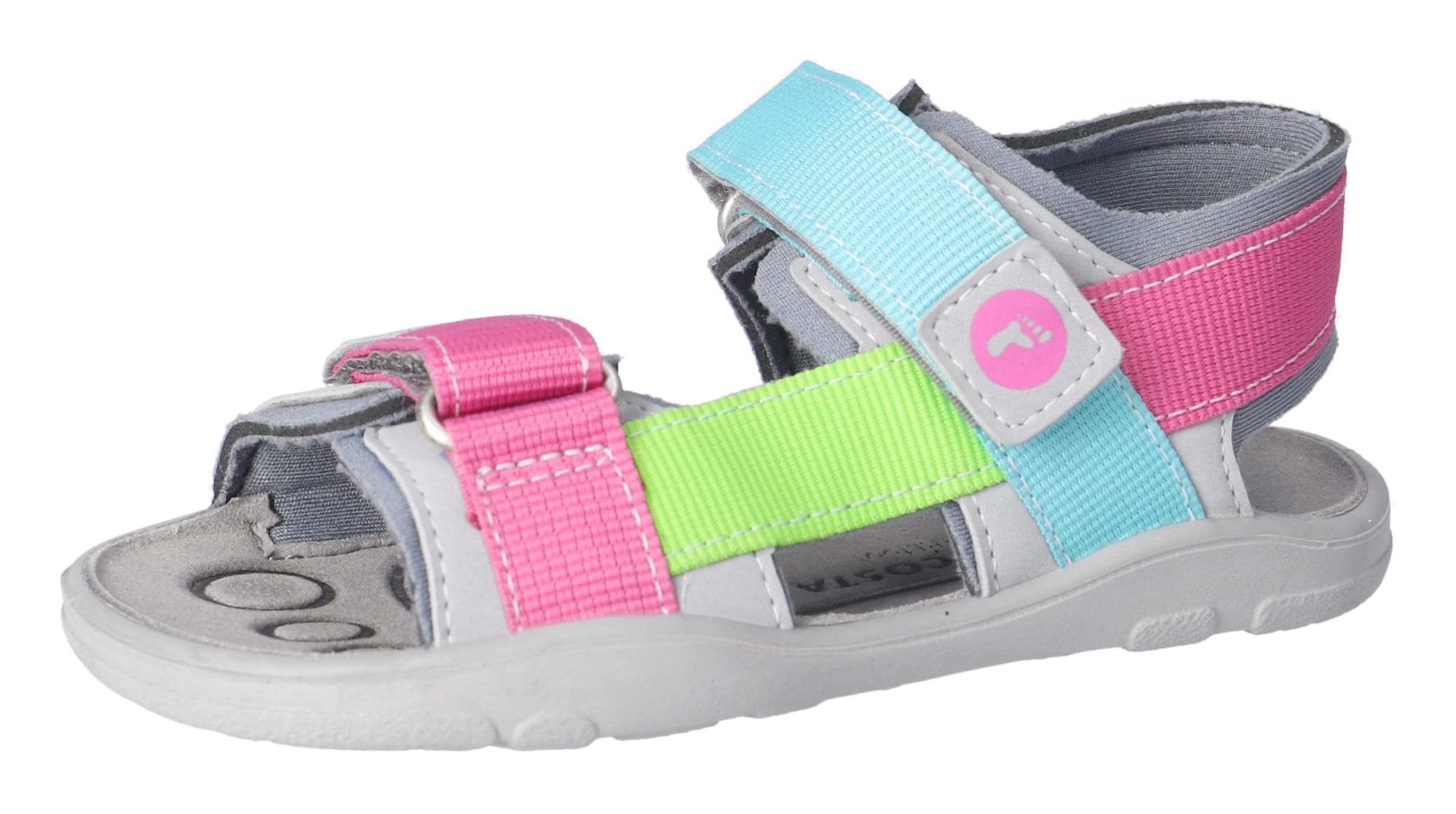 RICOSTA Sandale in Grau: Vorderseite