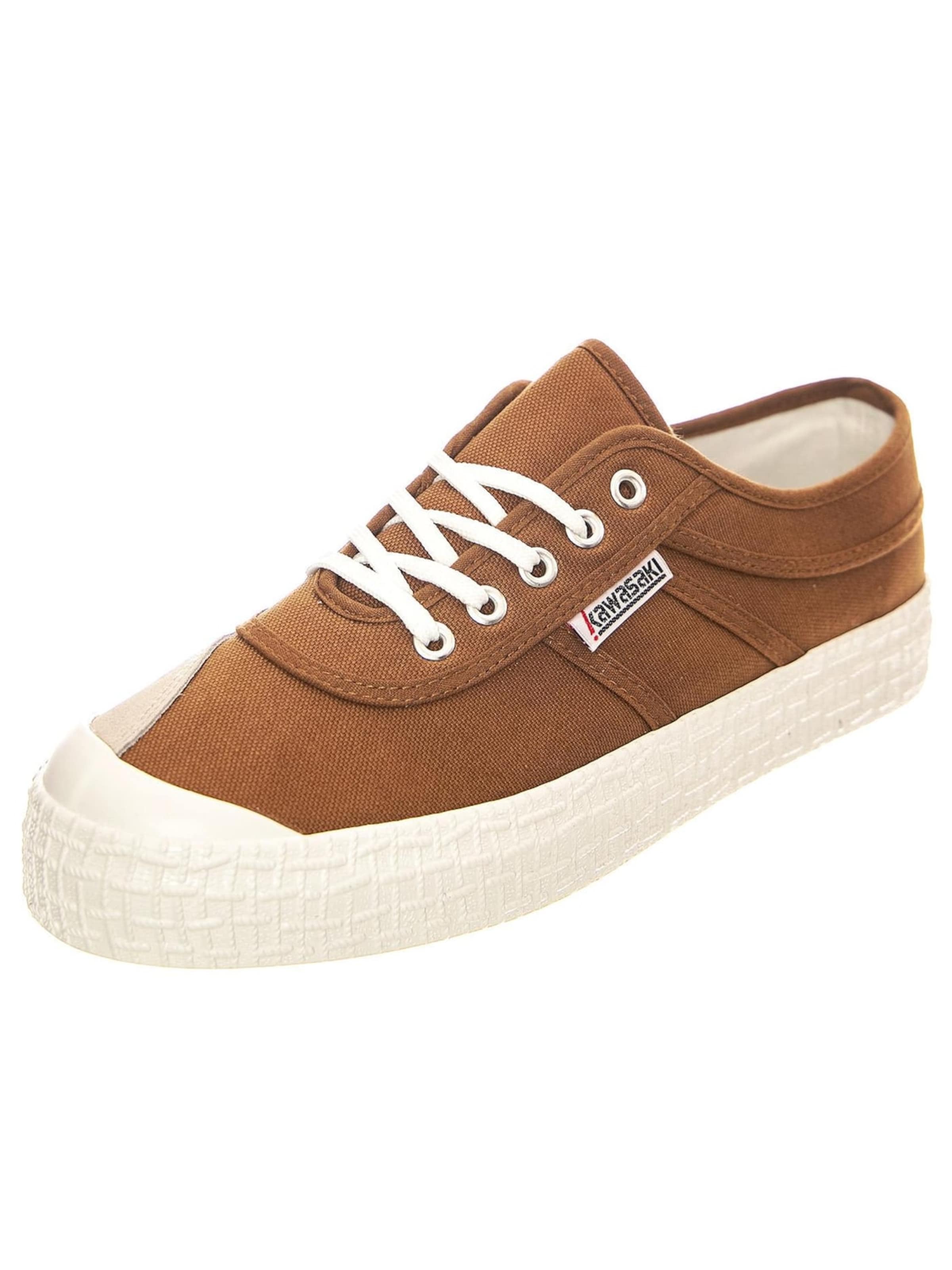 KAWASAKI Sportieve veterschoen 'W' Original 3.0 Adobe Shoes' in Bruin: voorkant