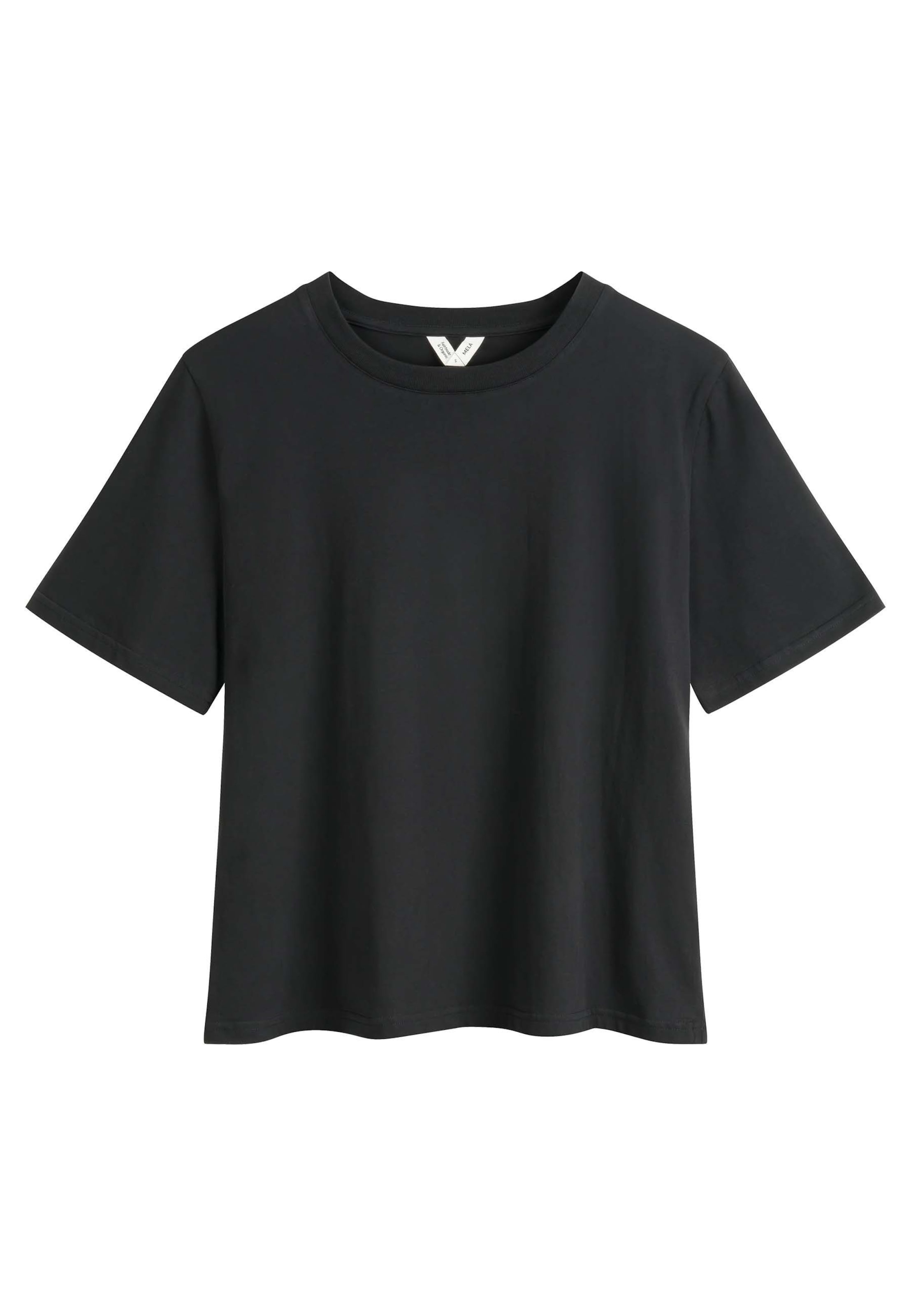 MELA Μπλουζάκι 'TANIKA' σε μαύρο: μπροστά