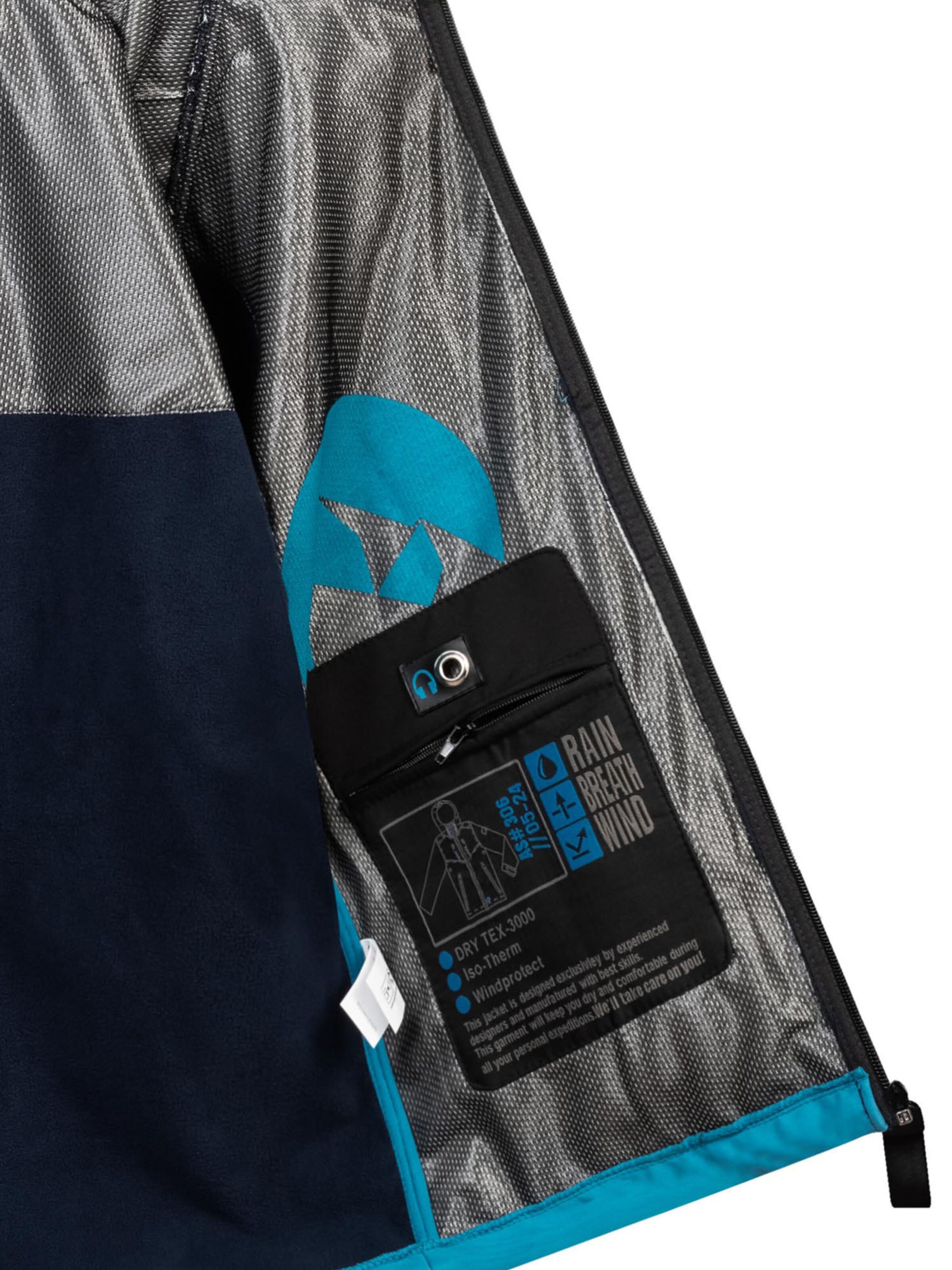 Arctic Seven Outdoor jacket 'AS306 ' in Blue