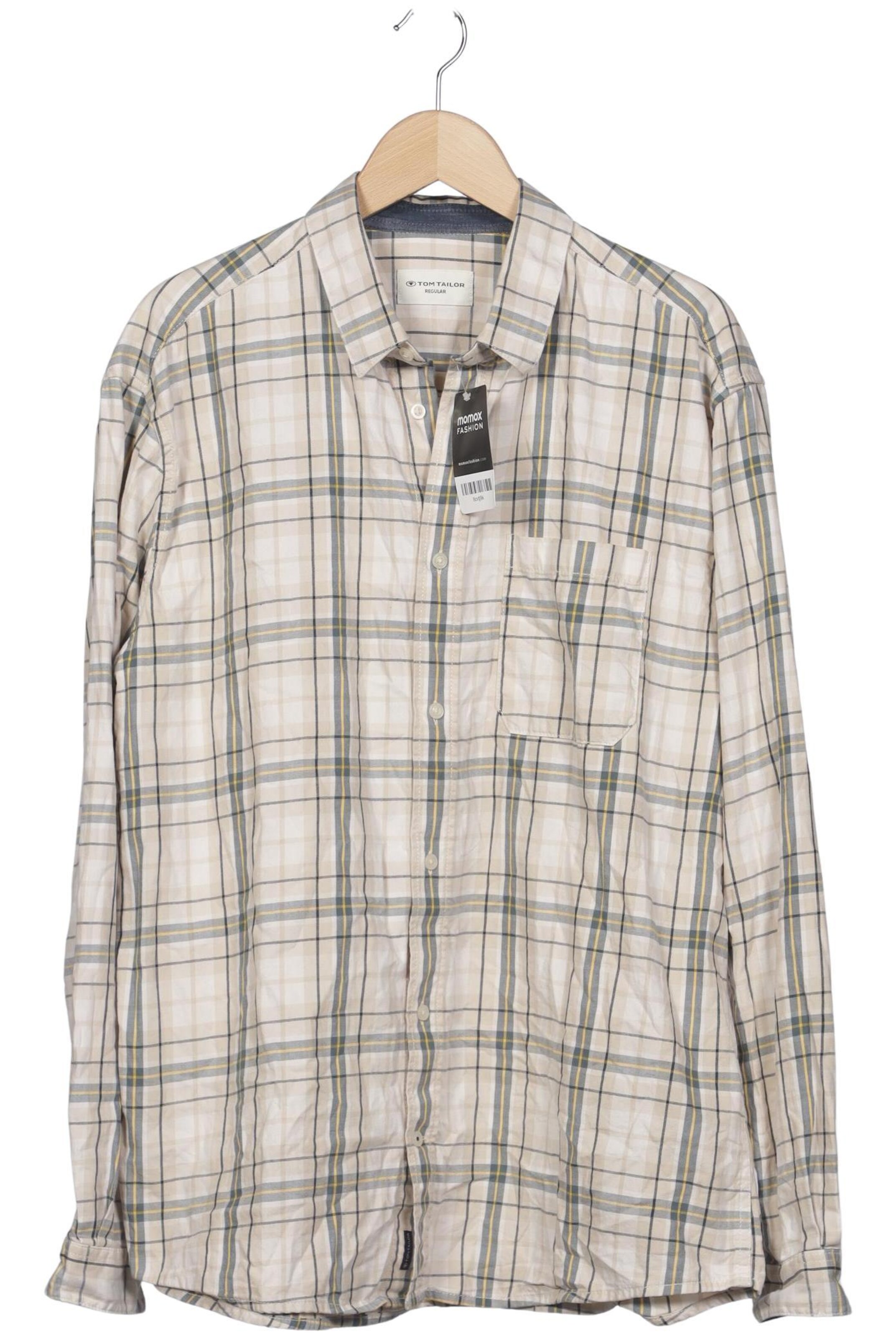 TOM TAILOR Button Up Shirt in XXL in Mixed colors: front