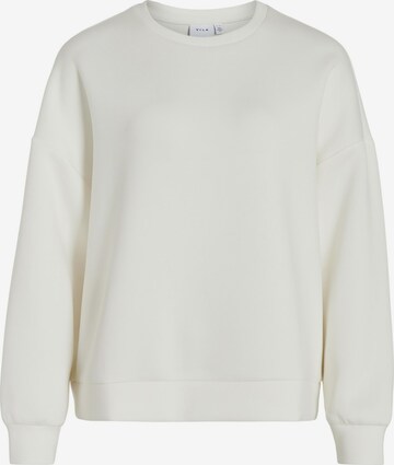 VILA Sweatshirt in Wit: voorkant