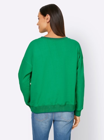 heine - Sweatshirt em verde