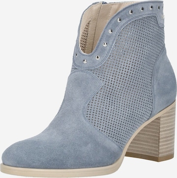 Bottines Nero Giardini en bleu : devant