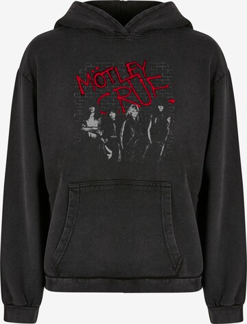 Merchcode Sweatshirt 'Motley Crue' in Zwart: voorkant