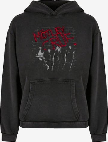 Sweat-shirt 'Motley Crue' Merchcode en noir : devant