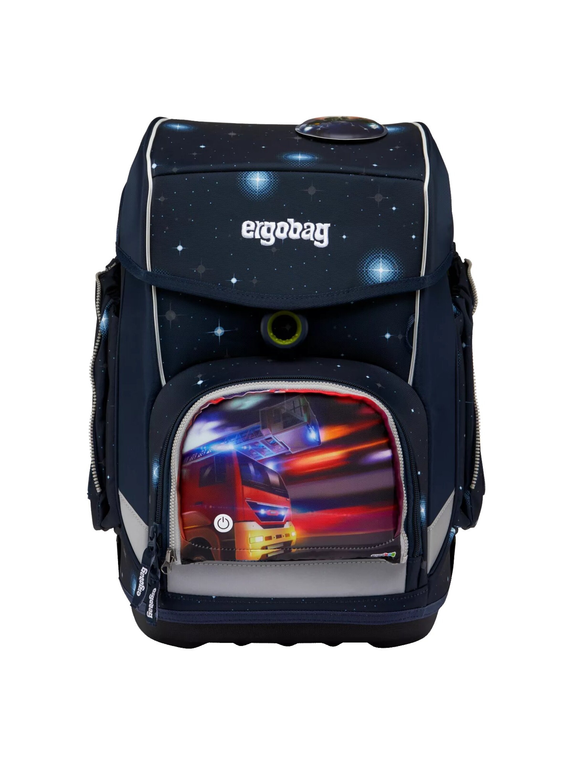 ergobag Bag 'LED Zippie LED Zippie' in Red