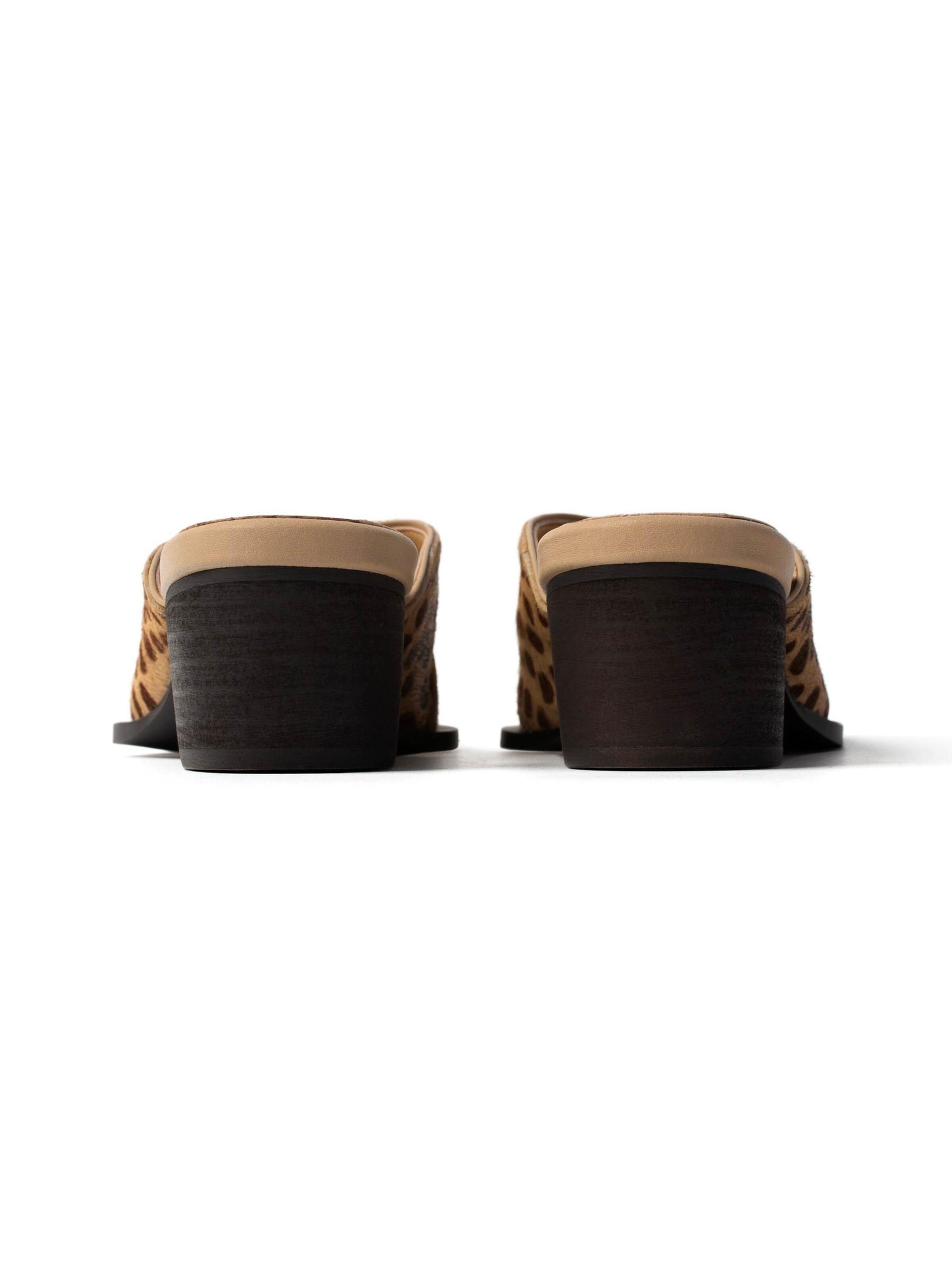 L37 HANDMADE SHOES Mule 'DREAMS MADE OF SAND' in Mixed colours