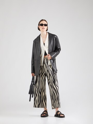 s.Oliver Wide leg Broek in Zwart