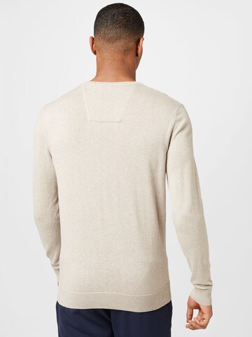 TOM TAILOR Regular fit Sweater in Beige