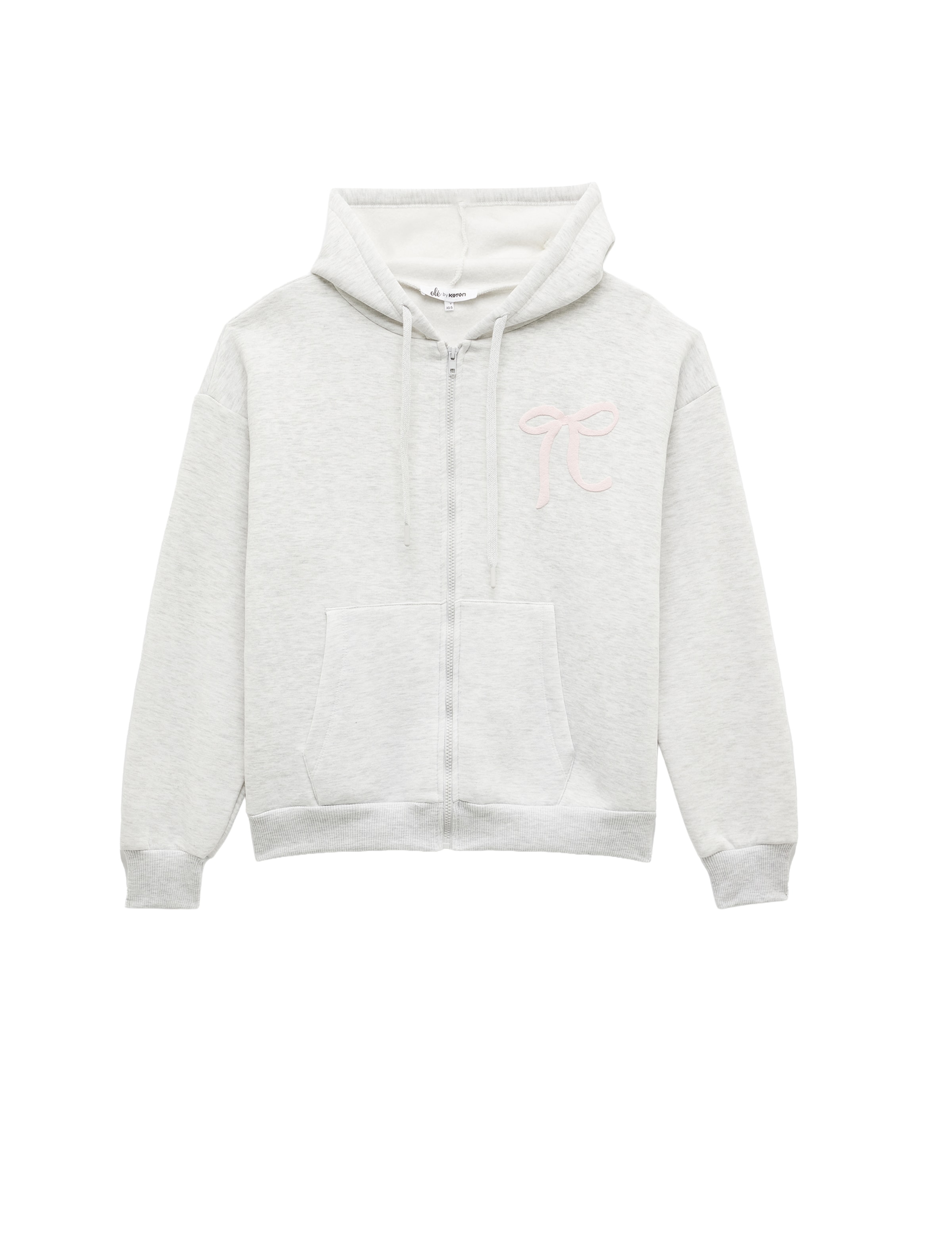 Koton Sweat jacket in Grey: front