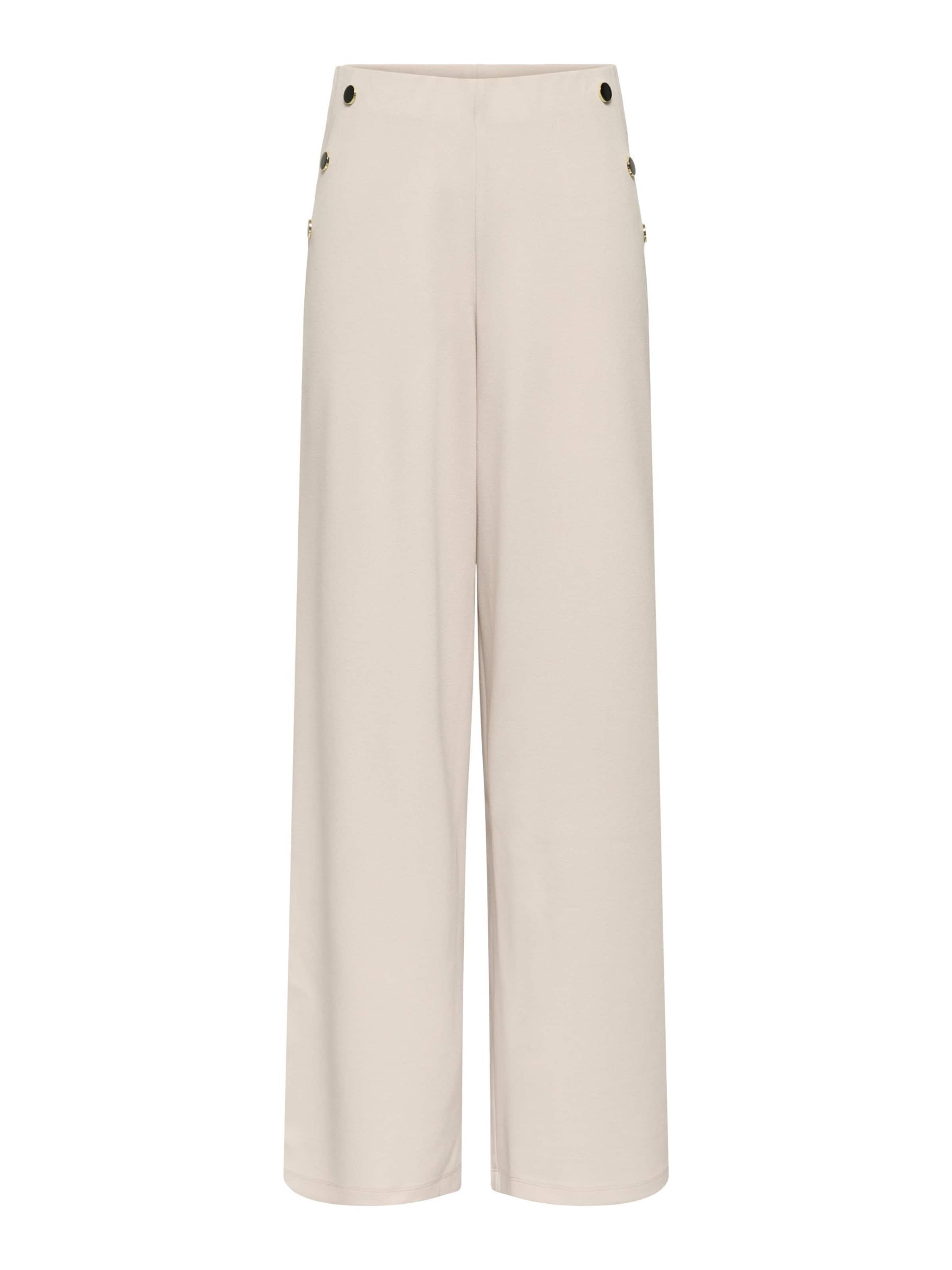 JDY Trousers 'JDYGeggo' in Grey: front