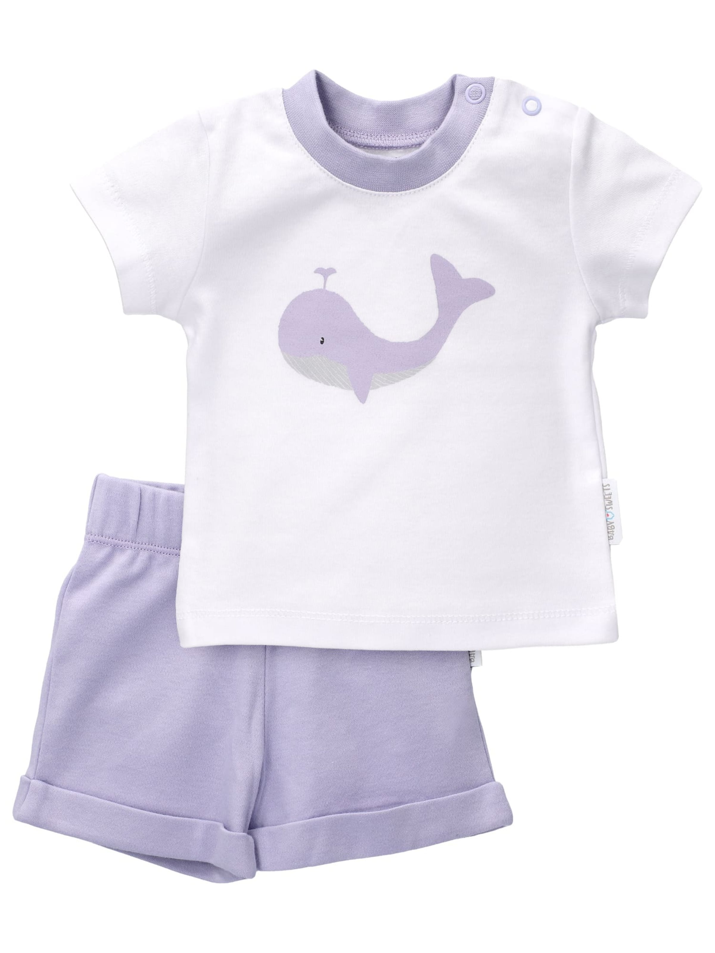 Set Baby Sweets en violet : devant
