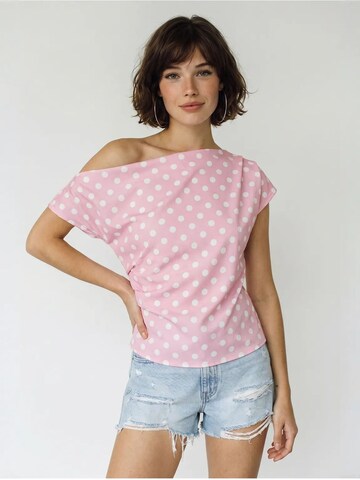 Bianco Lucci Bluse 'Blusen'‌‌‌‌‌‌‌‌‌ in Pink