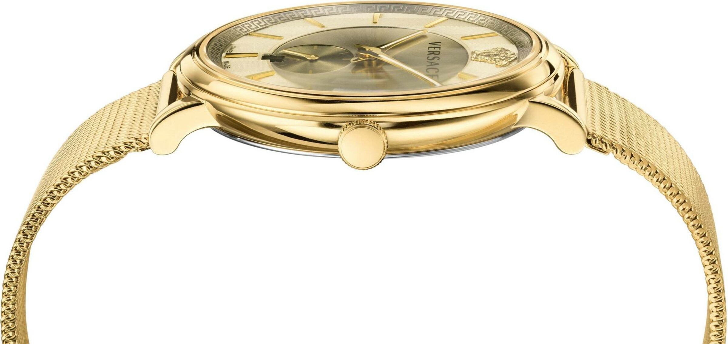 VERSACE Analoguhr ’V-Circle' in Gold