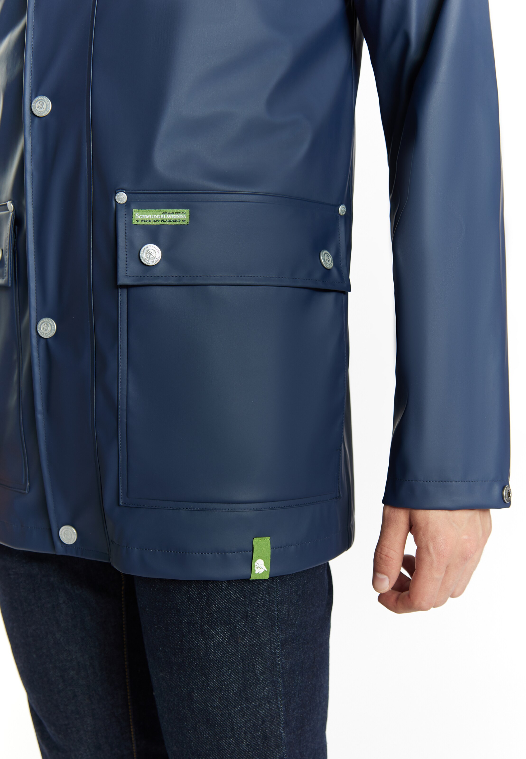 Giacca di mezza stagione di Schmuddelwedda in blu