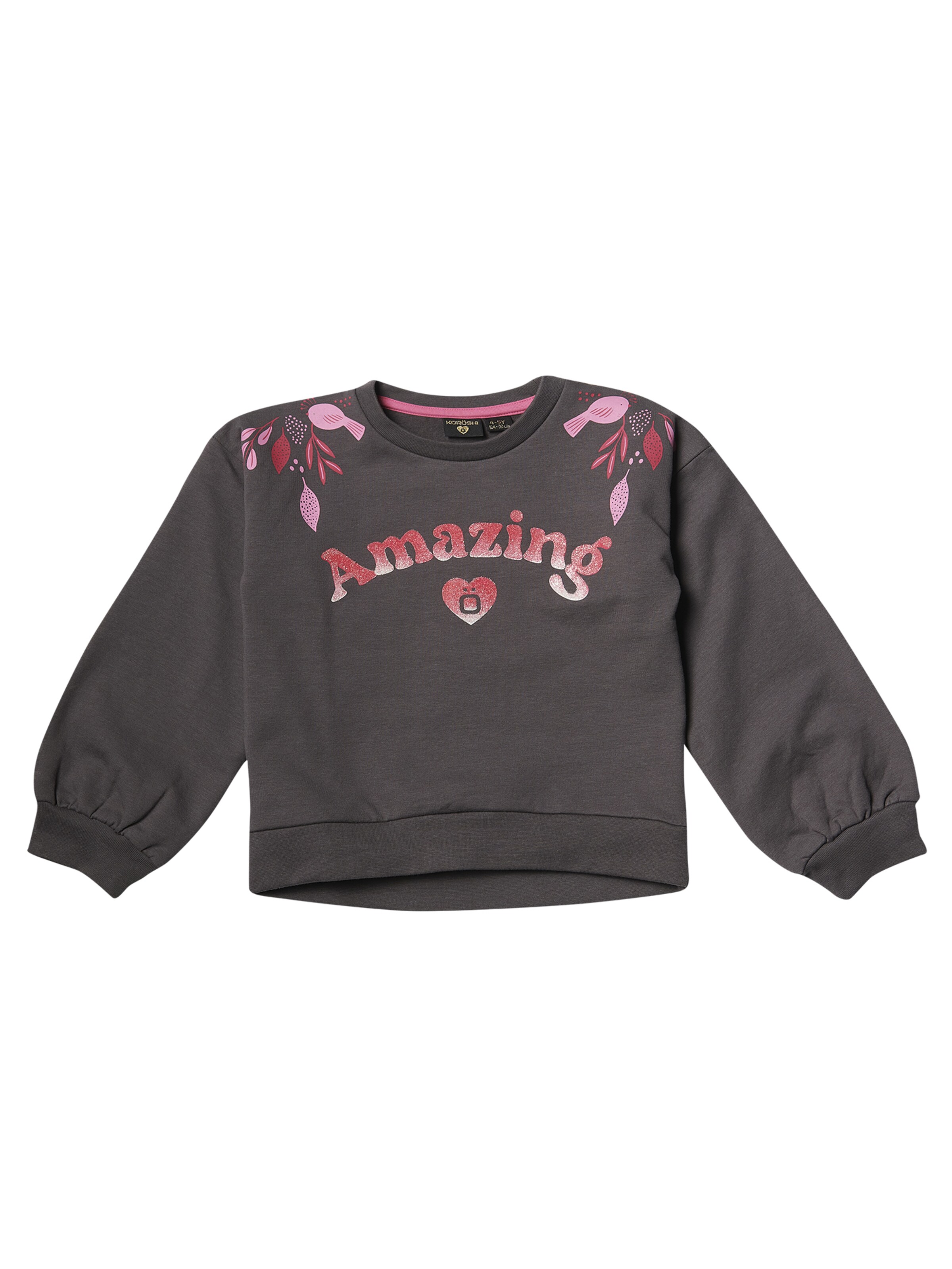 KOROSHIPulover - siva boja: prednji dio