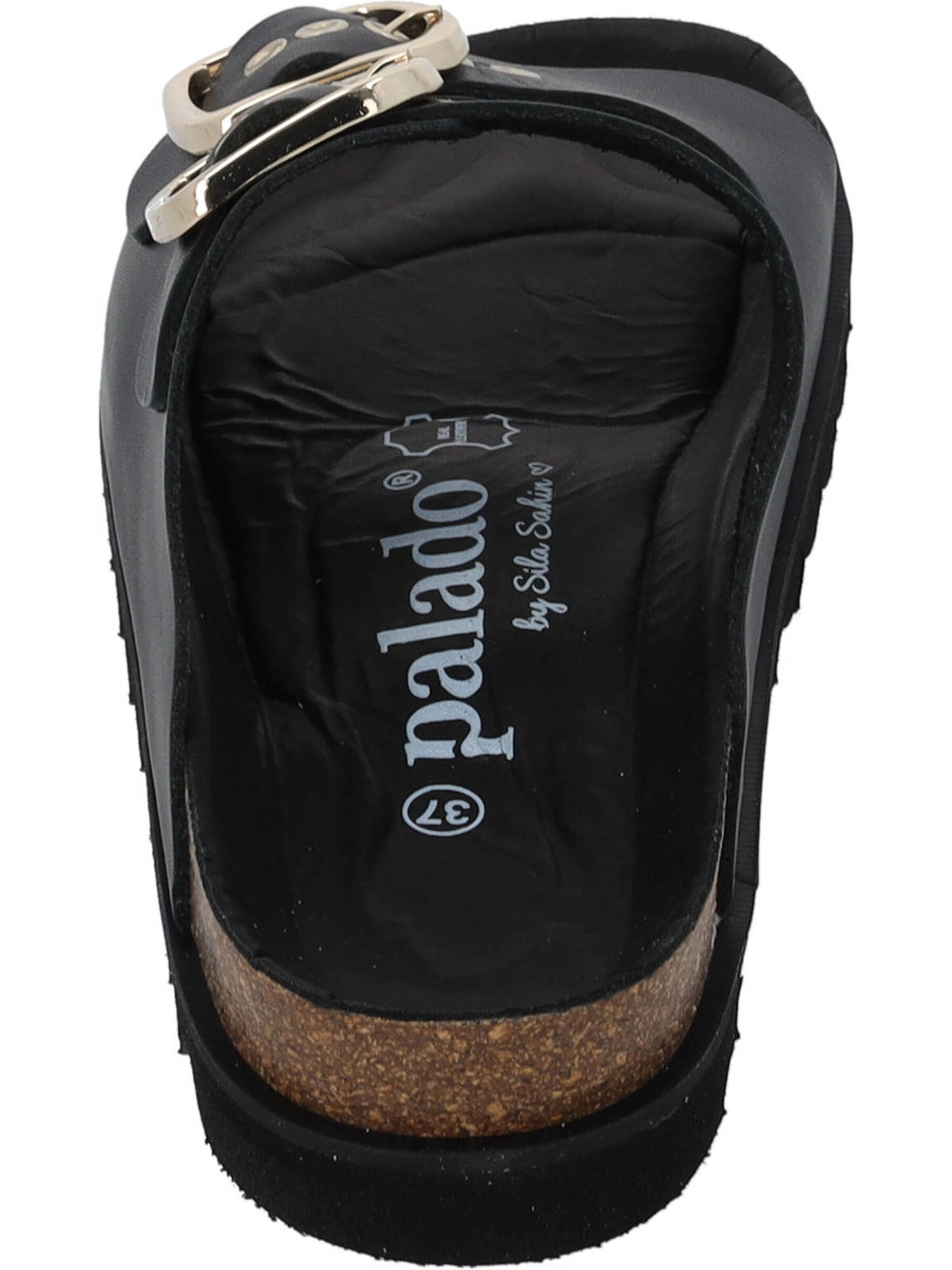 Palado by Sila Sahin Pantofle 'Korfu ' – černá