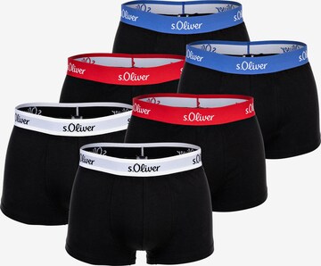 s.Oliver Boksershorts i sort: forside