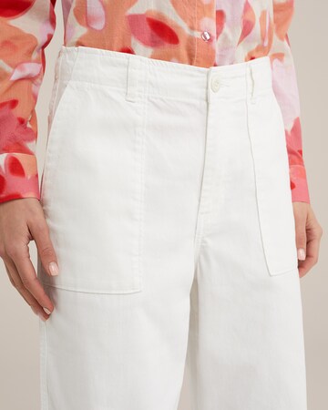 Loosefit Pantaloni di WE Fashion in bianco