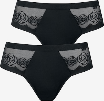 Lisca Boyshorts 'Ruby' in Black: front