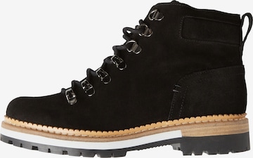 VERO MODA Lace-Up Ankle Boots 'Bello' in Black: front