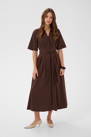 CULTURE Kjole 'CUnizzy Antoinett' i brun: forside