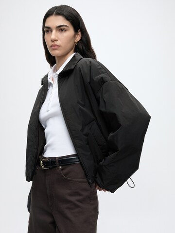 HUGO Демисезонная куртка 'Faro-1_B' в Черный