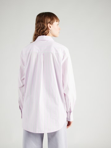 WEEKDAY Bluse in Lila