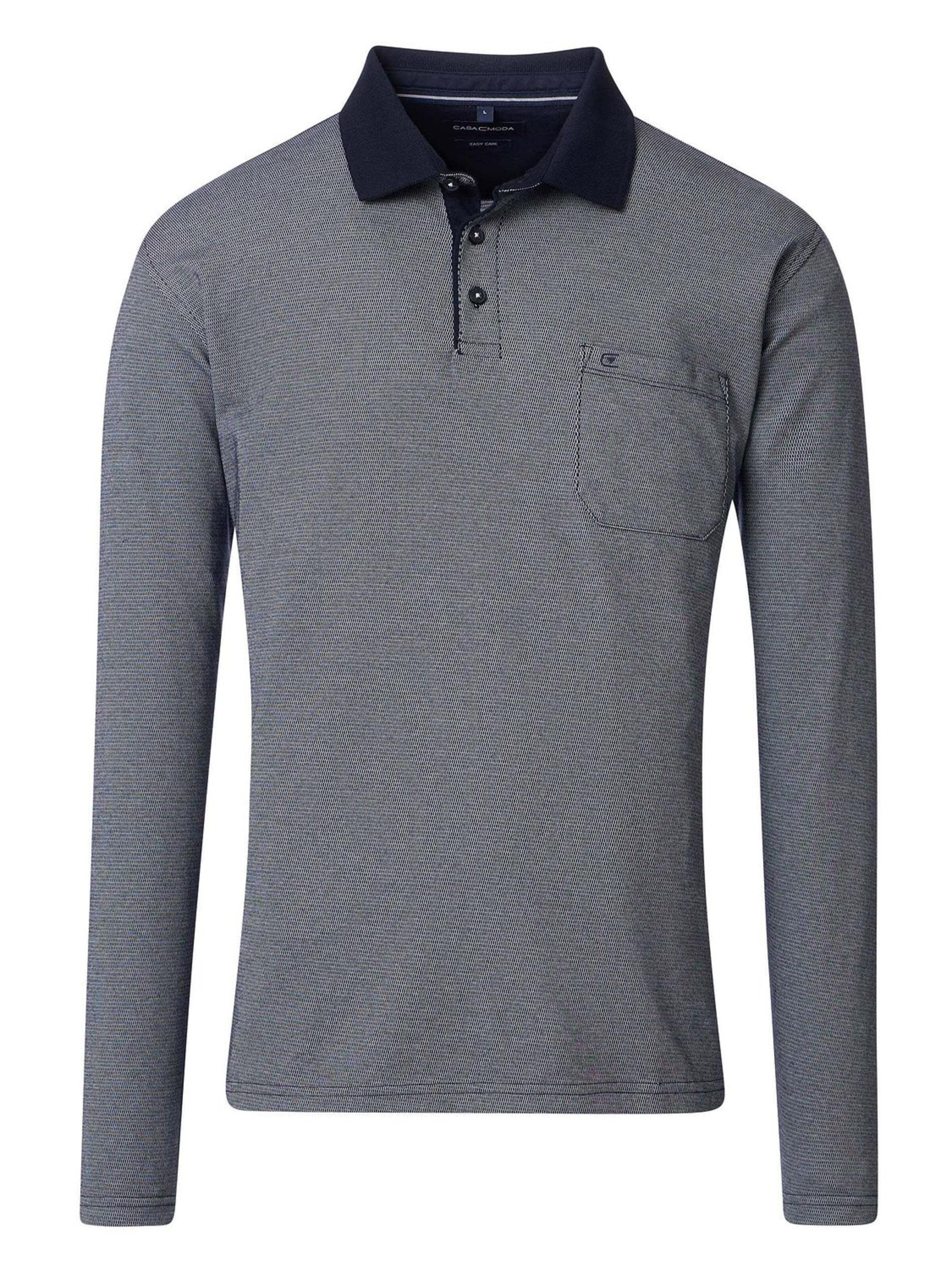 CASA MODA Shirt in Blauw: voorkant