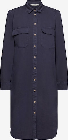 ESPRIT Shirt Dress in Blue: front