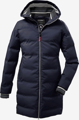 KILLTEC Outdoor jacket in Blue: front