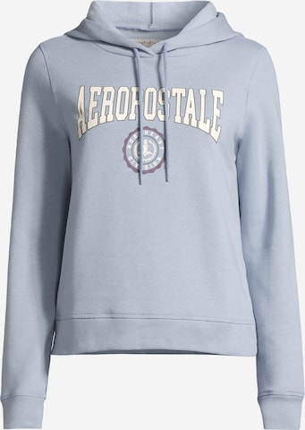 Sweat-shirt 'FACORY' AÉROPOSTALE en bleu : devant