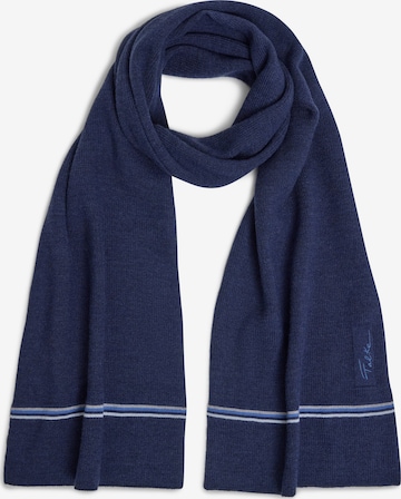 FALKE Schal 'Anniversary' in Blau: Vorderseite