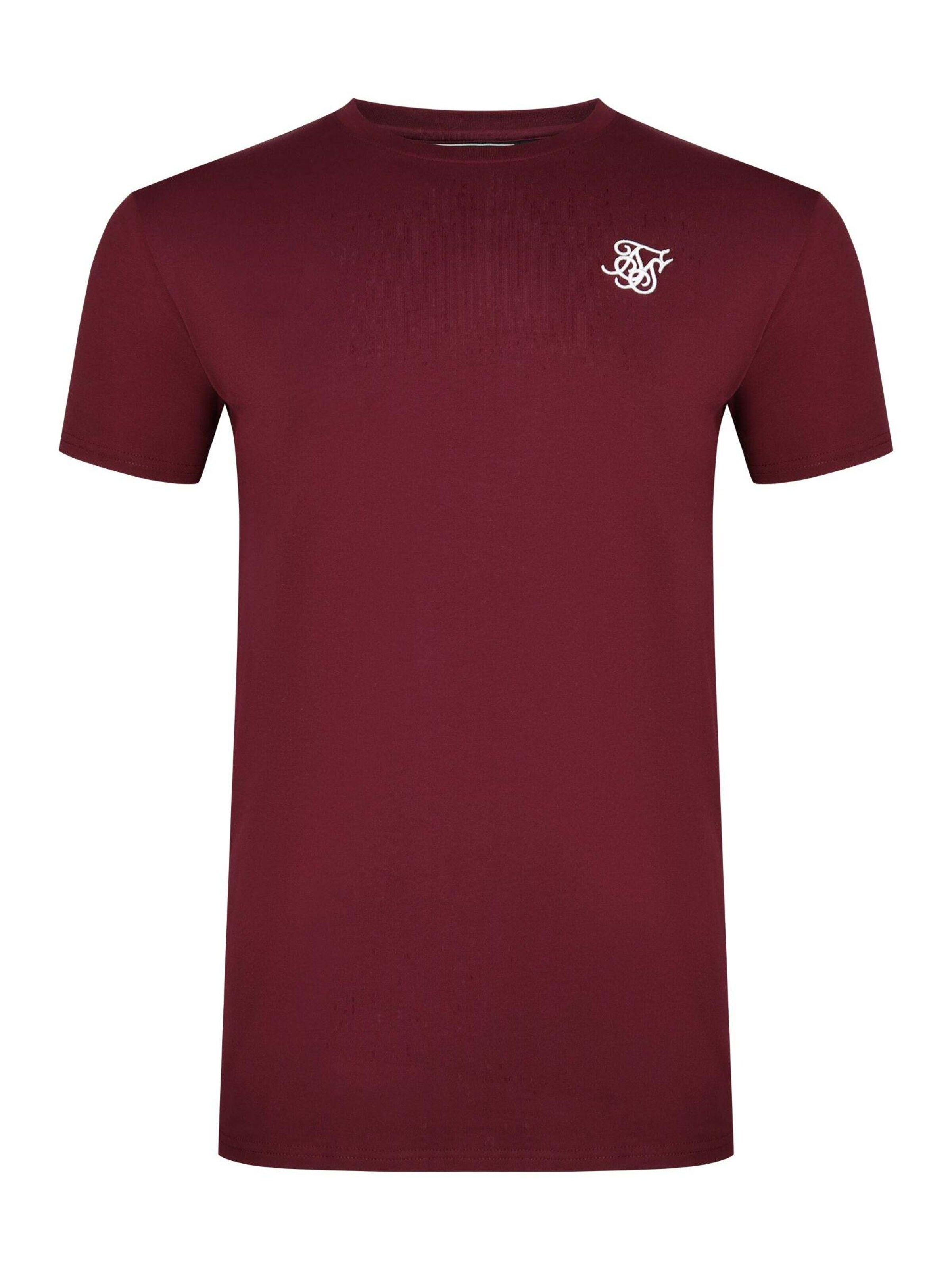 T-Shirt 'Essentials' SikSilk en rouge