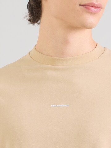 T-Shirt Karl Lagerfeld en beige