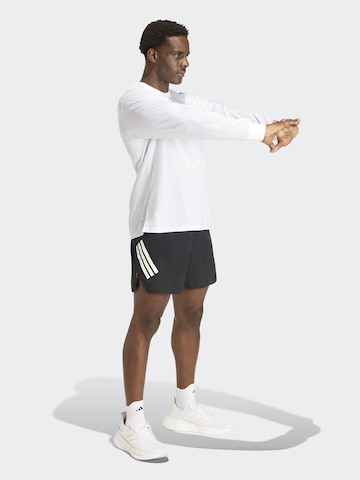 Felpa sportiva 'RUNHARD' di ADIDAS PERFORMANCE in bianco