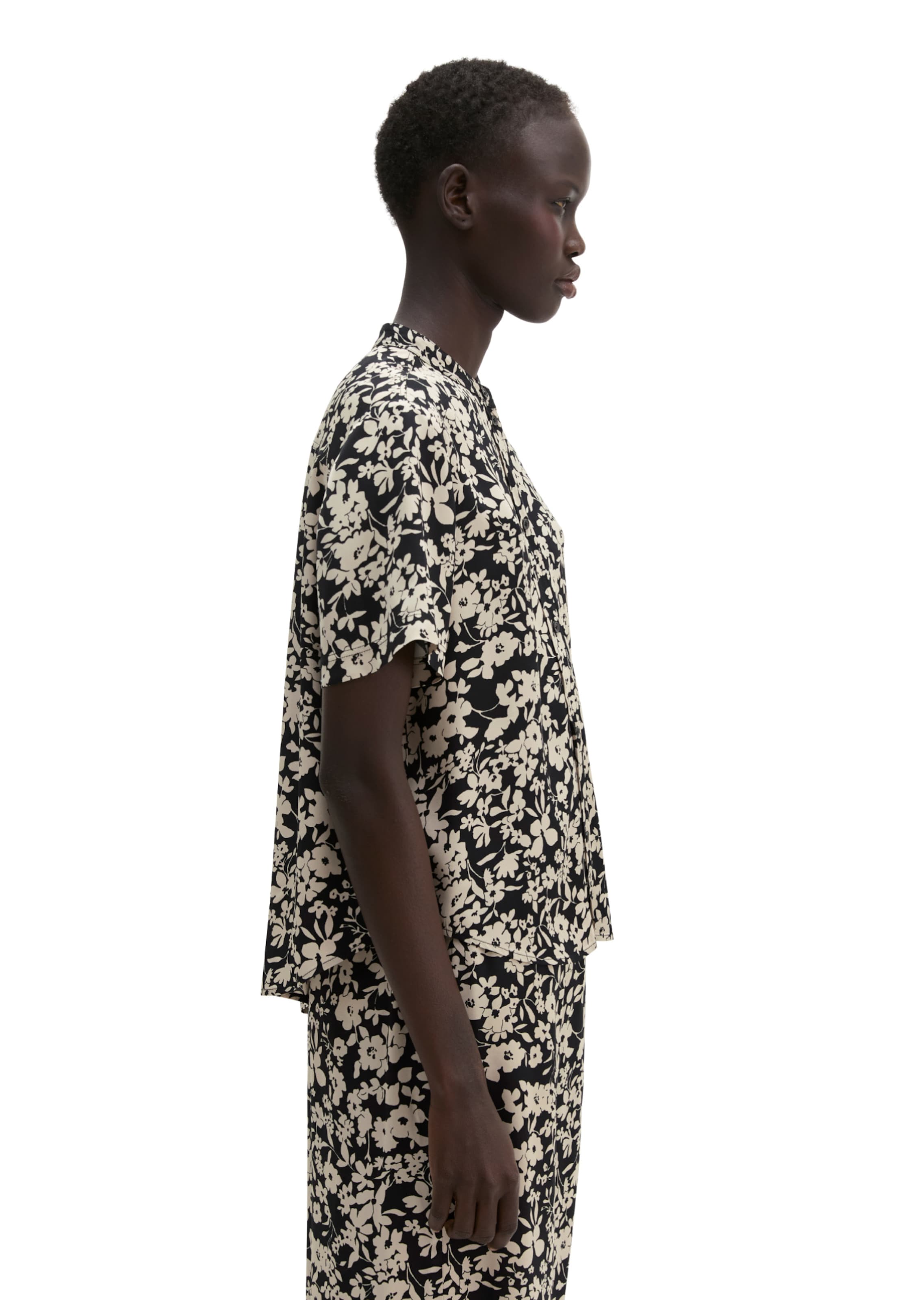 Marc O'Polo Bluse in Schwarz